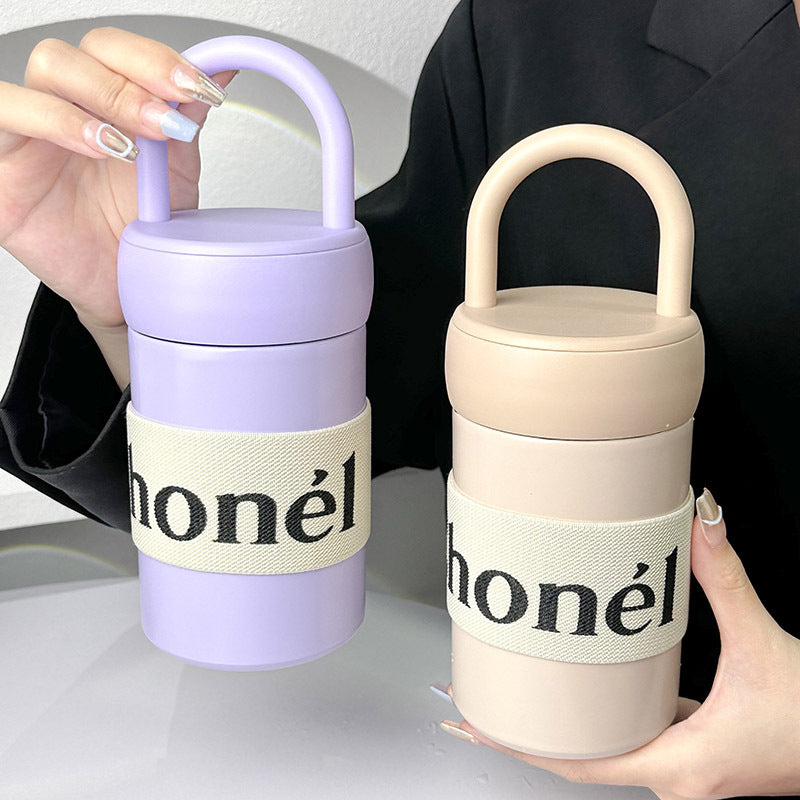 Ladies Insulated Water Bottle with Ergonomic Carrying Handle Stornfield