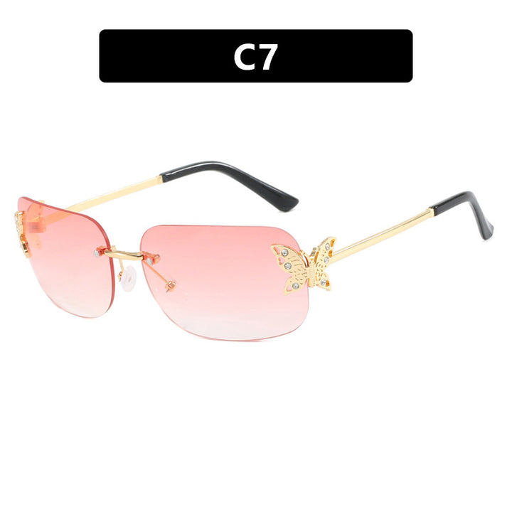 Ladies fashionable sunglasses with delicate butterfly design and protective lenses Stornfield