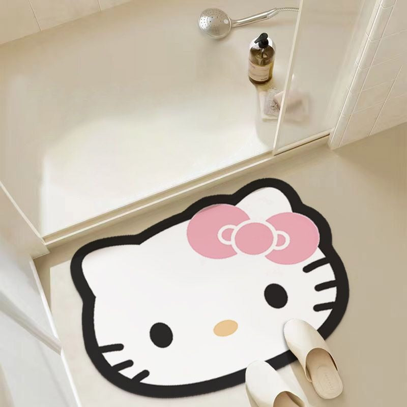 Cute Cartoon-Themed Bath Mat