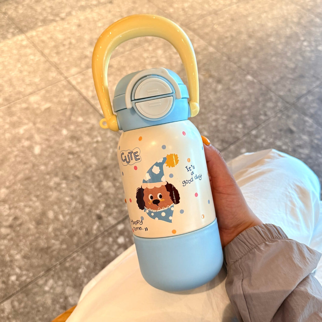 Women's water bottle with interactive animal design Stornfield