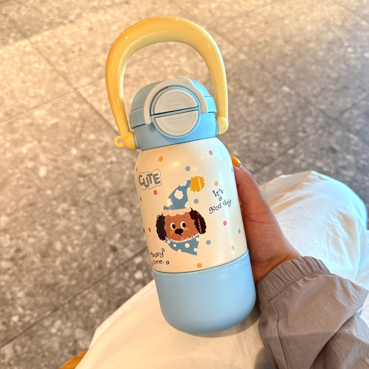 Women's water bottle with interactive animal design Stornfield
