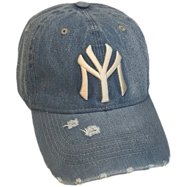 Men's Distressed Denim Baseball Cap Stornfield 1784188165