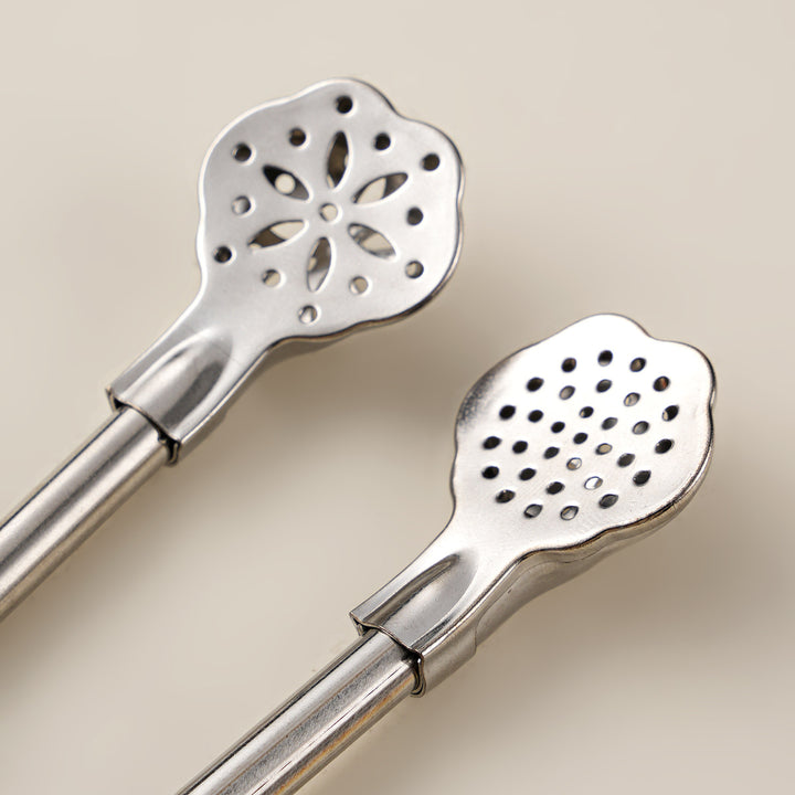 Stylish teaspoons with practical drainage holes Stornfield