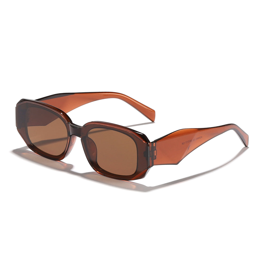 Ladies fashionable sunglasses in angular design with UV protection Stornfield