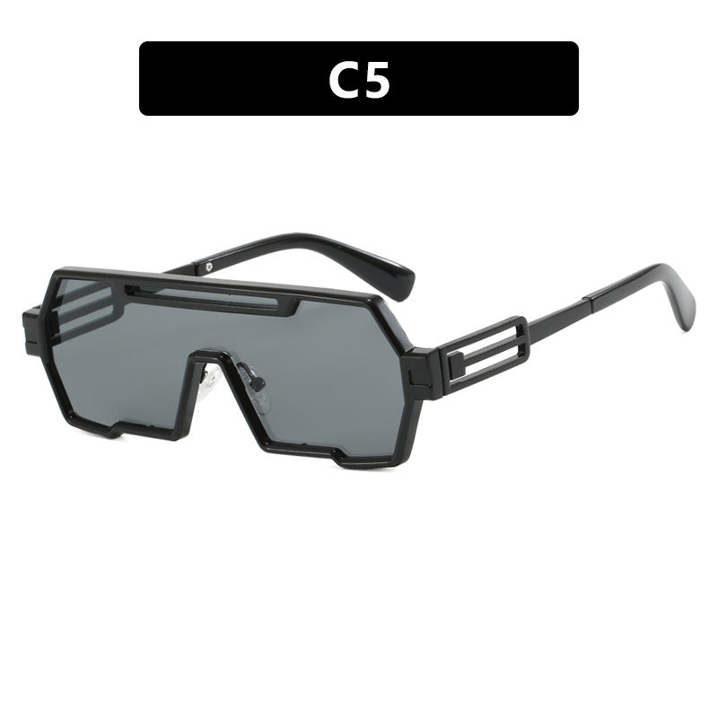 Women's futuristic sunglasses in striking hexagon design Stornfield