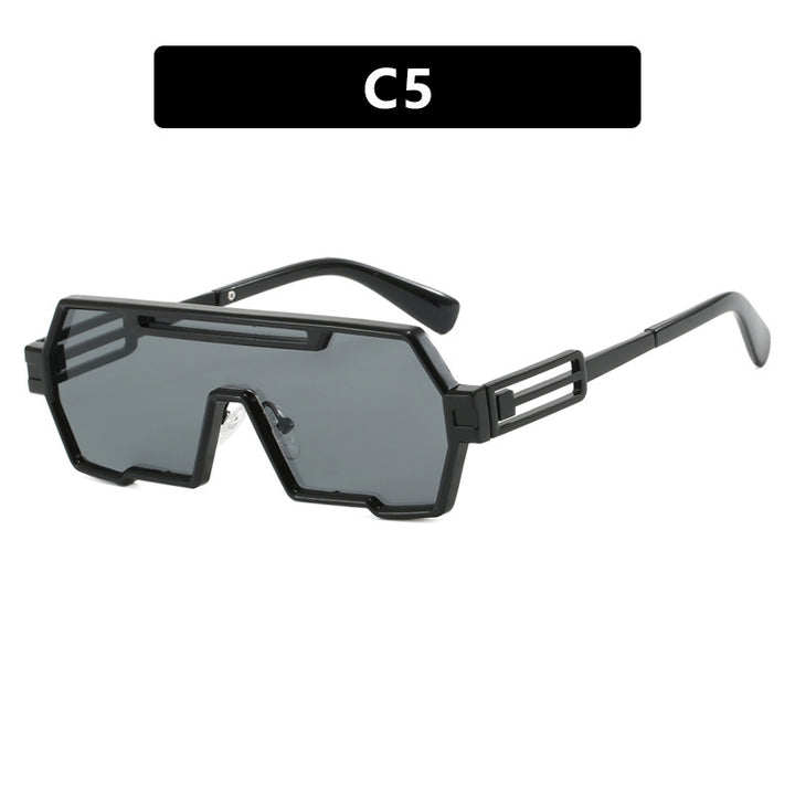 Women's futuristic sunglasses in striking hexagon design Stornfield
