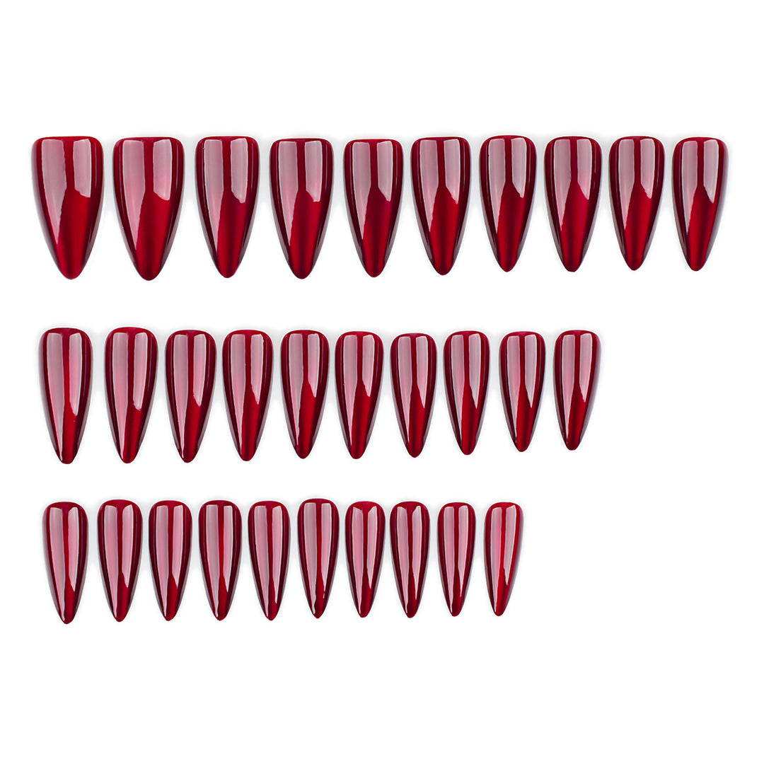 Glossy Stiletto Press-On Nail Set Stornfield