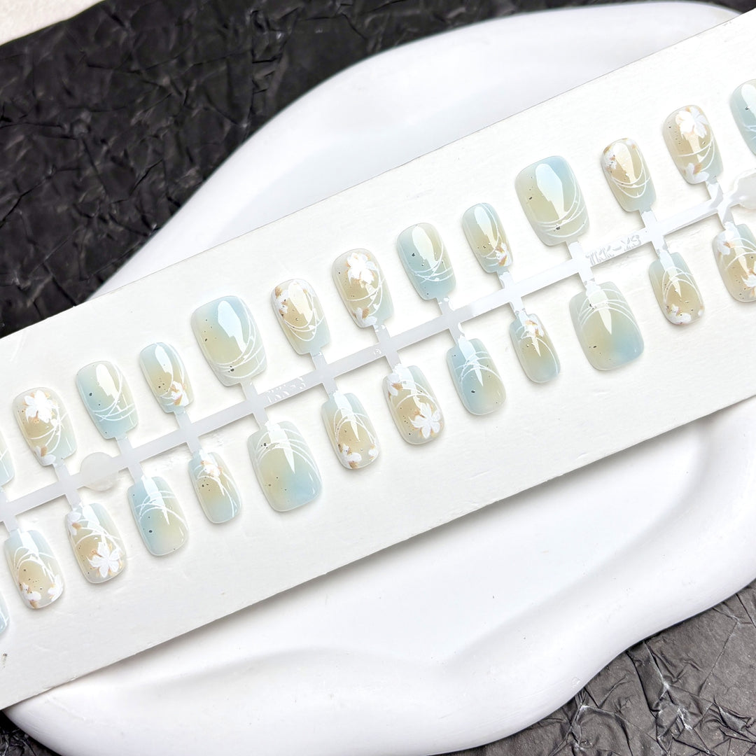 Elegant Ombre Art Press-On Nails