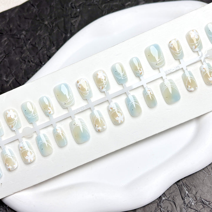 Elegant Ombre Art Press-On Nails