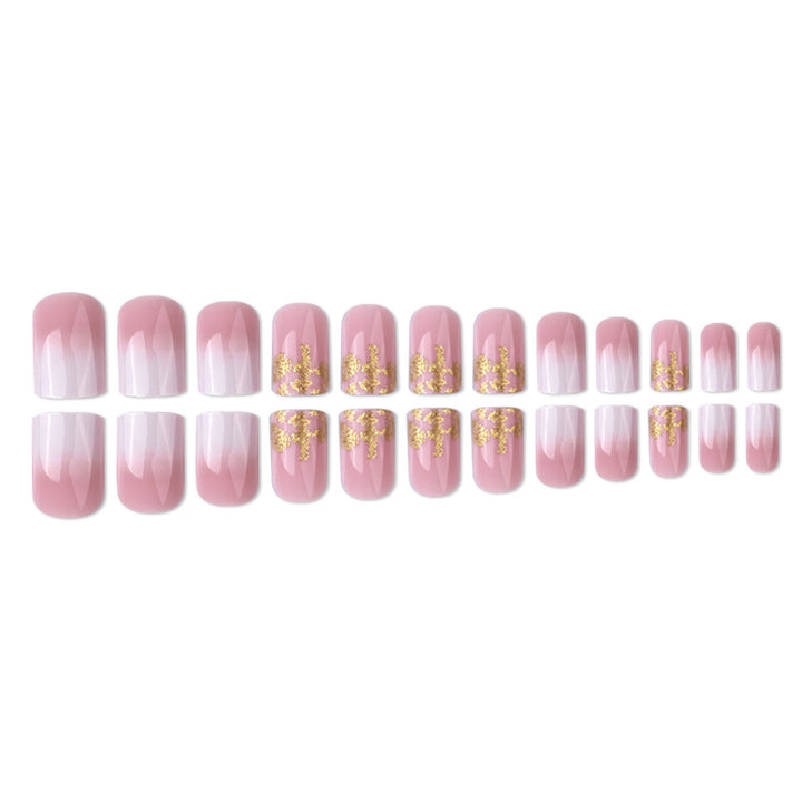 Stunning Ombre and Glitter Nail Extensions Stornfield