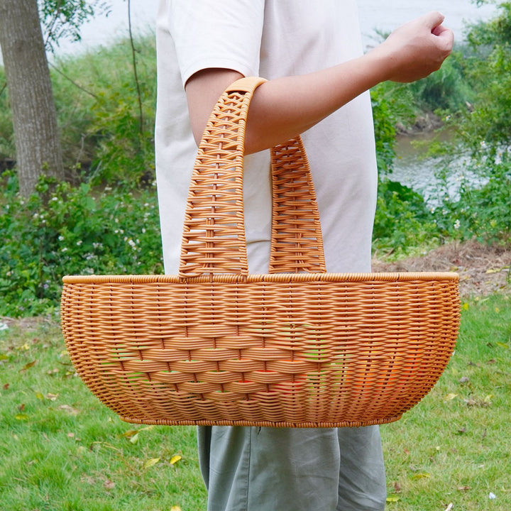 Large Woven Garden Picnic Basket Stornfield