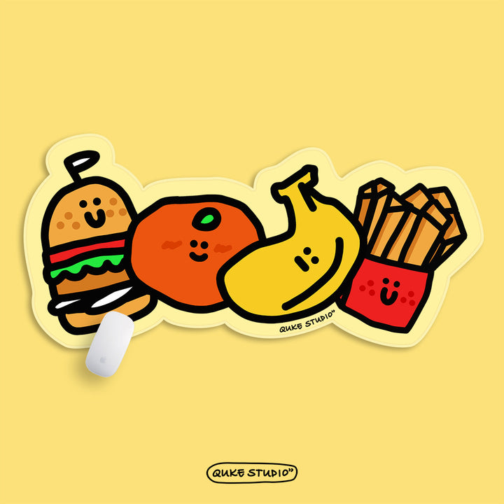 Whimsical Food-Themed Mouse Pad
