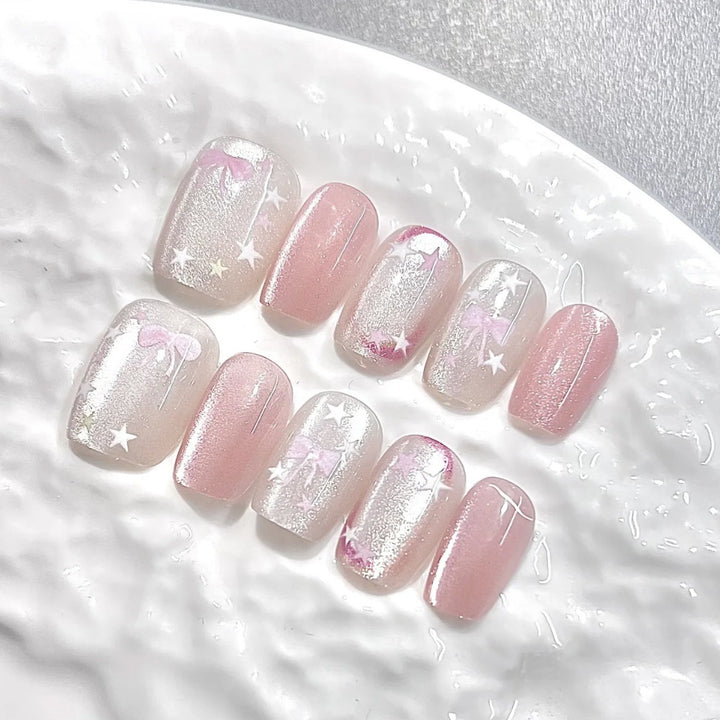 Decorative Press-On Nail Art Collection