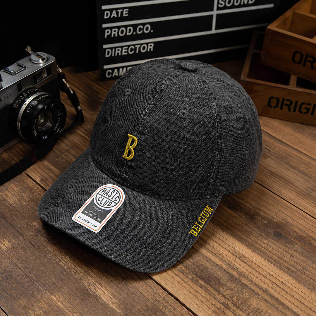 Men's Denim Embroidered Baseball Cap Stornfield