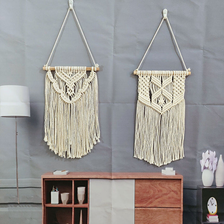 Intricate Macramé Wall Hanging Stornfield