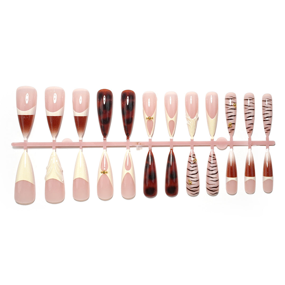 Artistic Press-On Nail Extensions