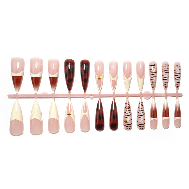 Artistic Press-On Nail Extensions