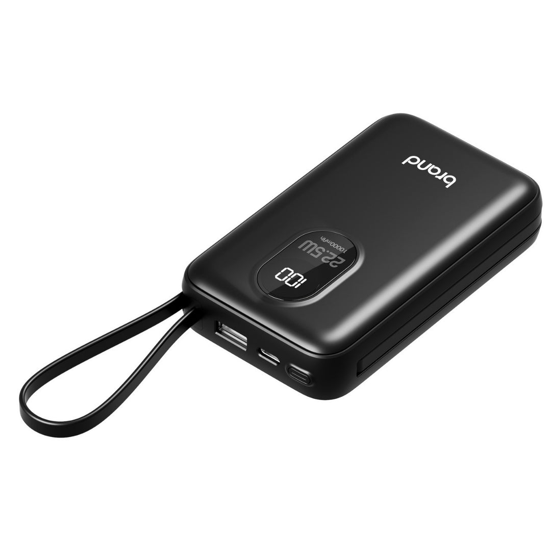 Portable Power Bank with Digital Charge Indicator and Intelligent Charging Port Stornfield