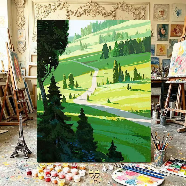 Scenic Nature Landscape Canvas Art Stornfield