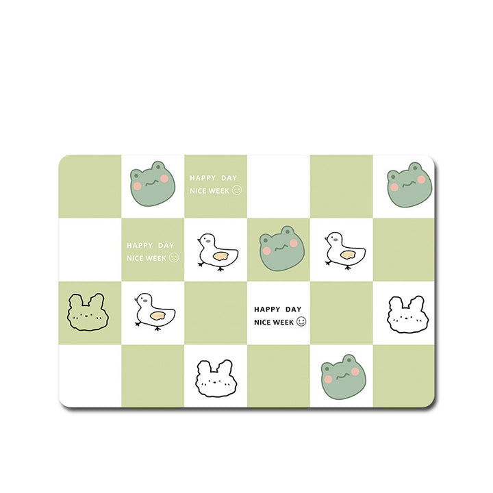 Cute Cartoon Pet-Themed Bath Mat Stornfield