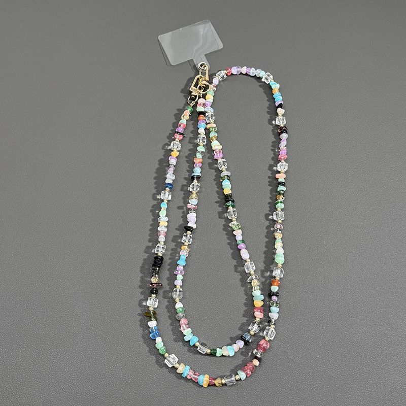 Beaded Eyewear Chain with Butterfly Accents Stornfield