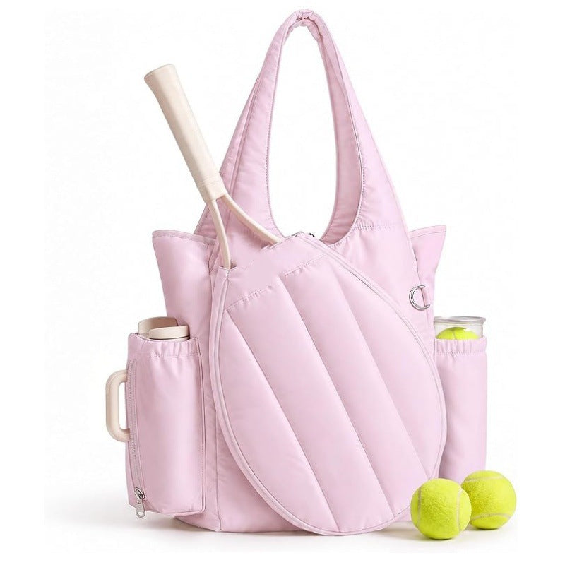 Versatile Quilted Tennis Tote Stornfield