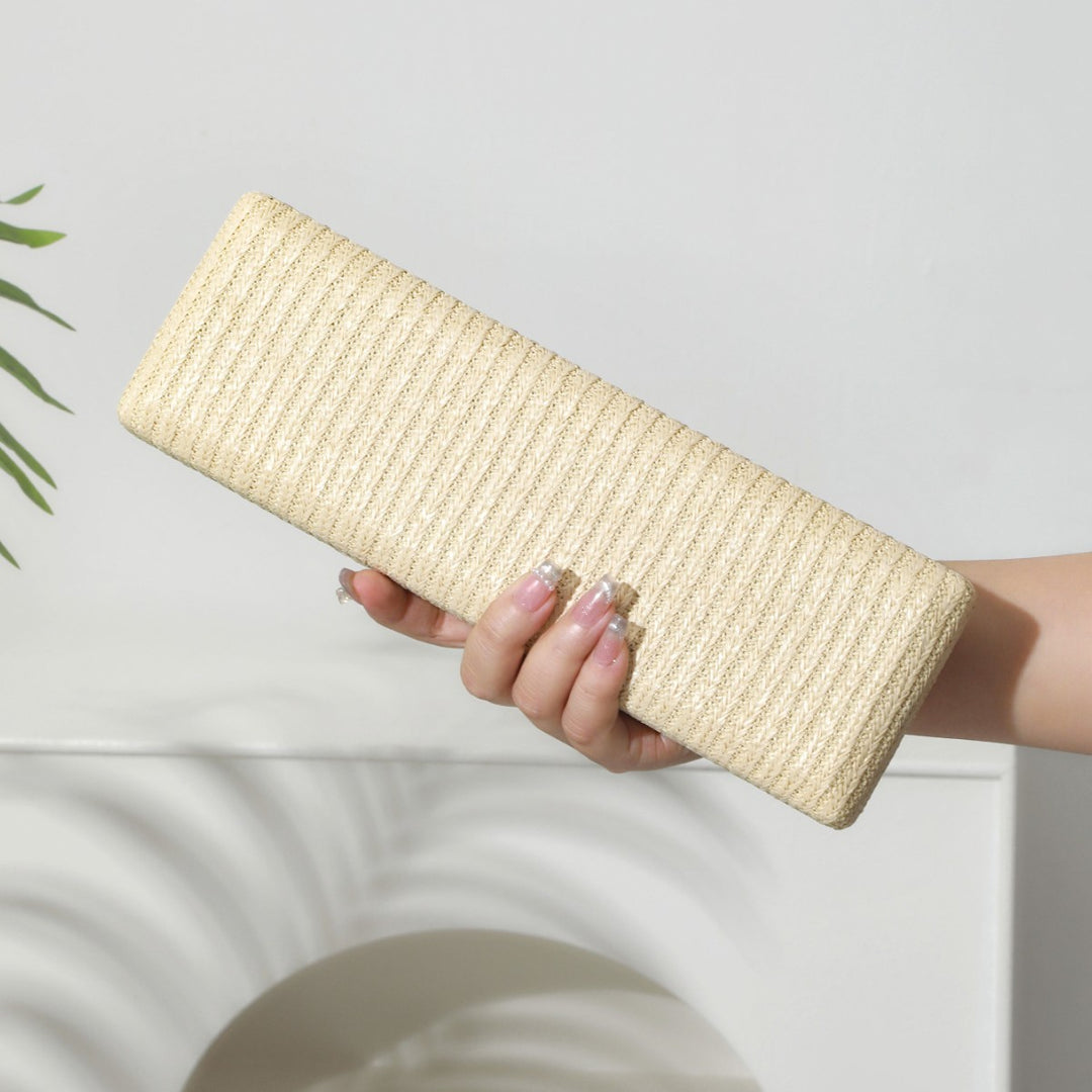 Textured Statement Clutch