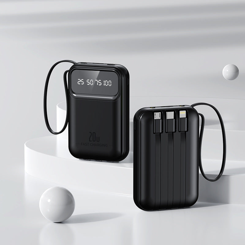Compact power bank with integrated fast charging ports Stornfield