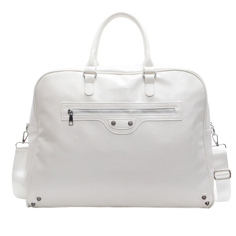 Luxurious Vintage-Inspired Leather Duffel Bag Stornfield