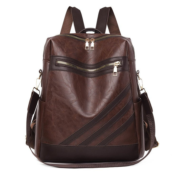 Fashionable Leather Backpack Stornfield