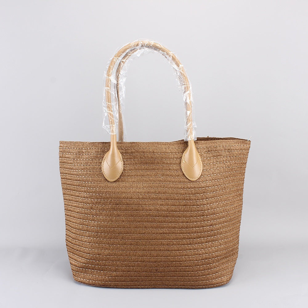 Shopping bag made of eco-friendly natural material with reinforced carrying handles Stornfield