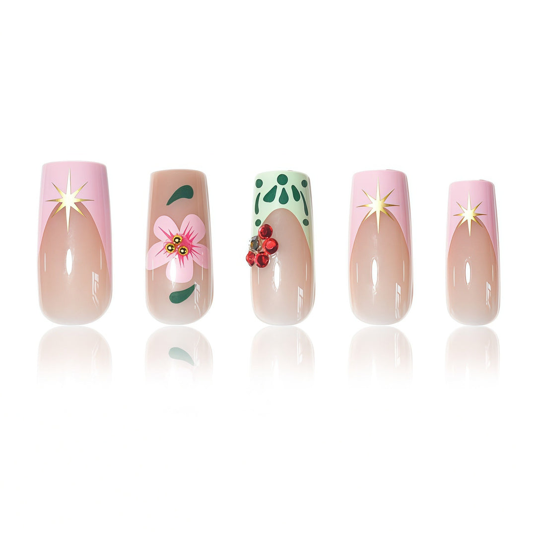 Floral Nail Art Enhancements Stornfield