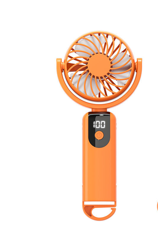 Women's Portable Handheld Fan with Digital Display Stornfield