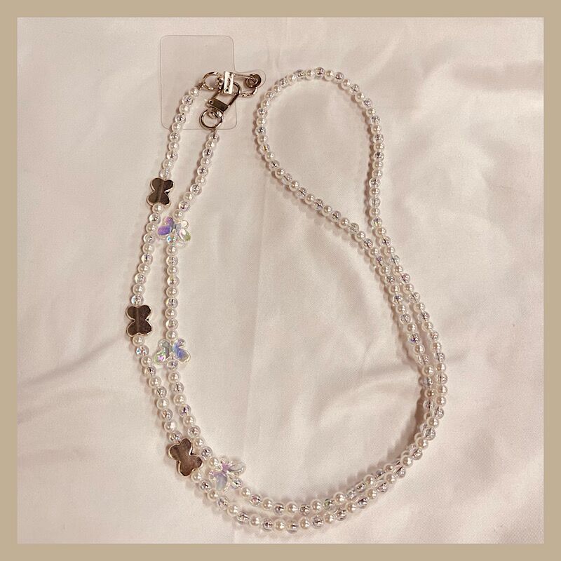 Elegant Beaded Charm Eyewear Holder Stornfield