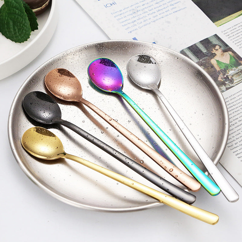 More elegant and ergonomic dessert spoon made of high-quality stainless steel Stornfield