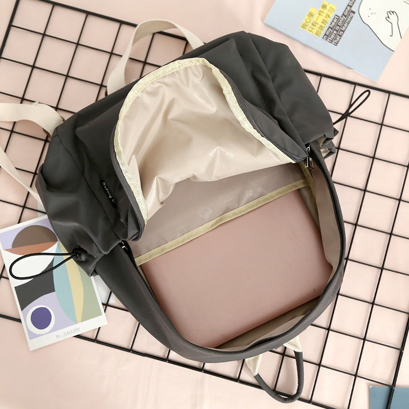 Practical backpack with innovative closure system Stornfield
