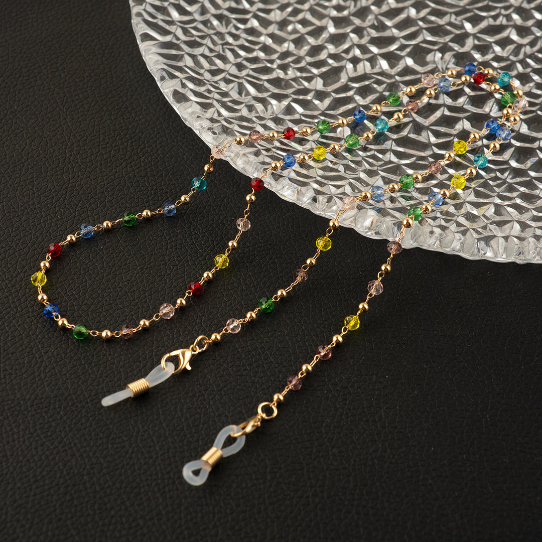 Colorful Crystal Beaded Eyewear Chain Stornfield