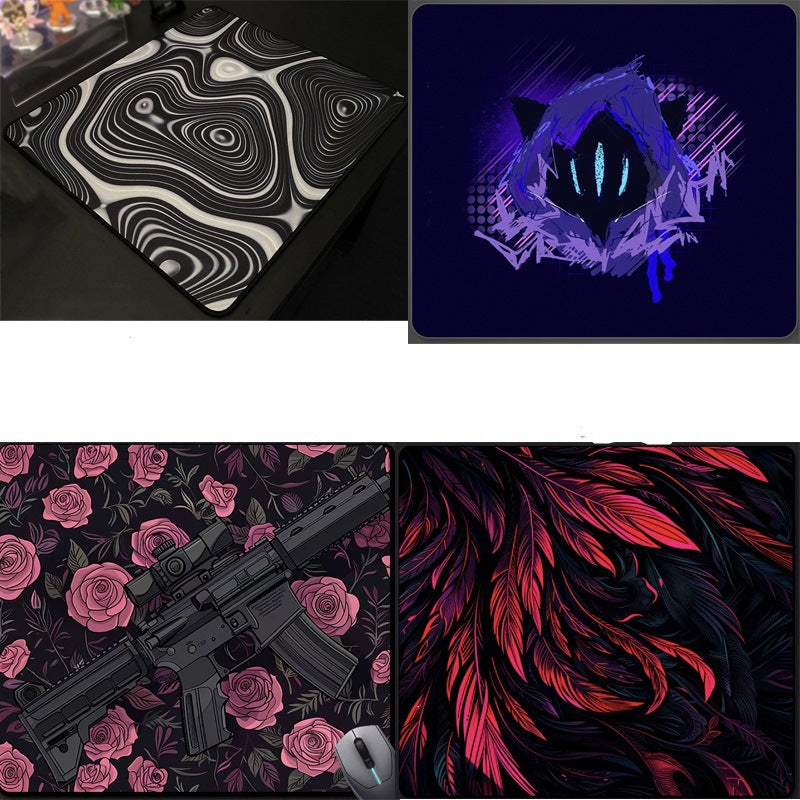 Artistic Fluid Design Mouse Pad