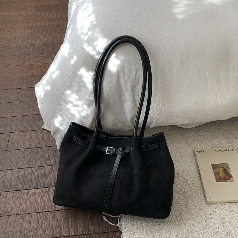 Soft Suede Tote Bag