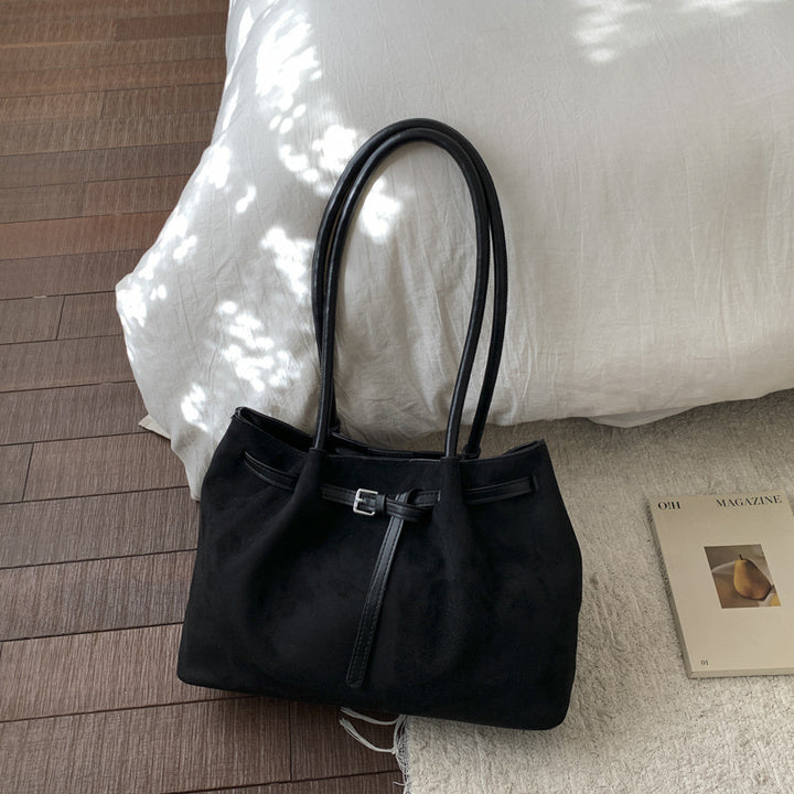 Soft Suede Tote Bag