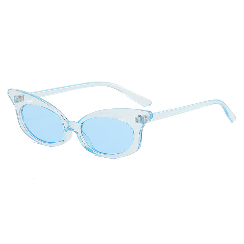 Women Cat-Eye Sunglasses with Transparent Frame and UV Protection Stornfield