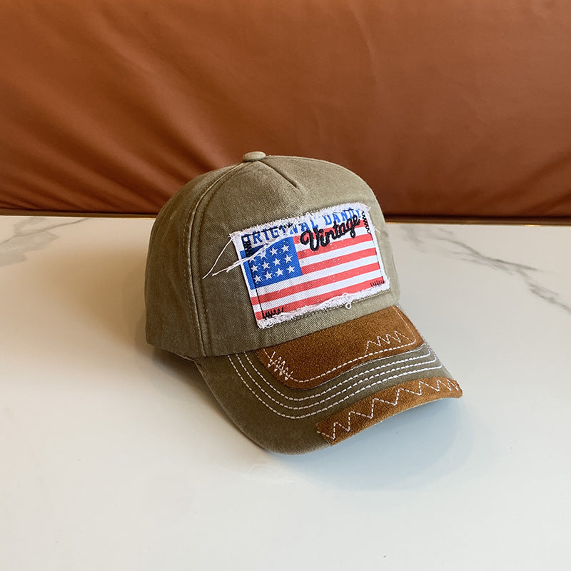 Women's Vintage-Inspired Distressed Baseball Cap Stornfield