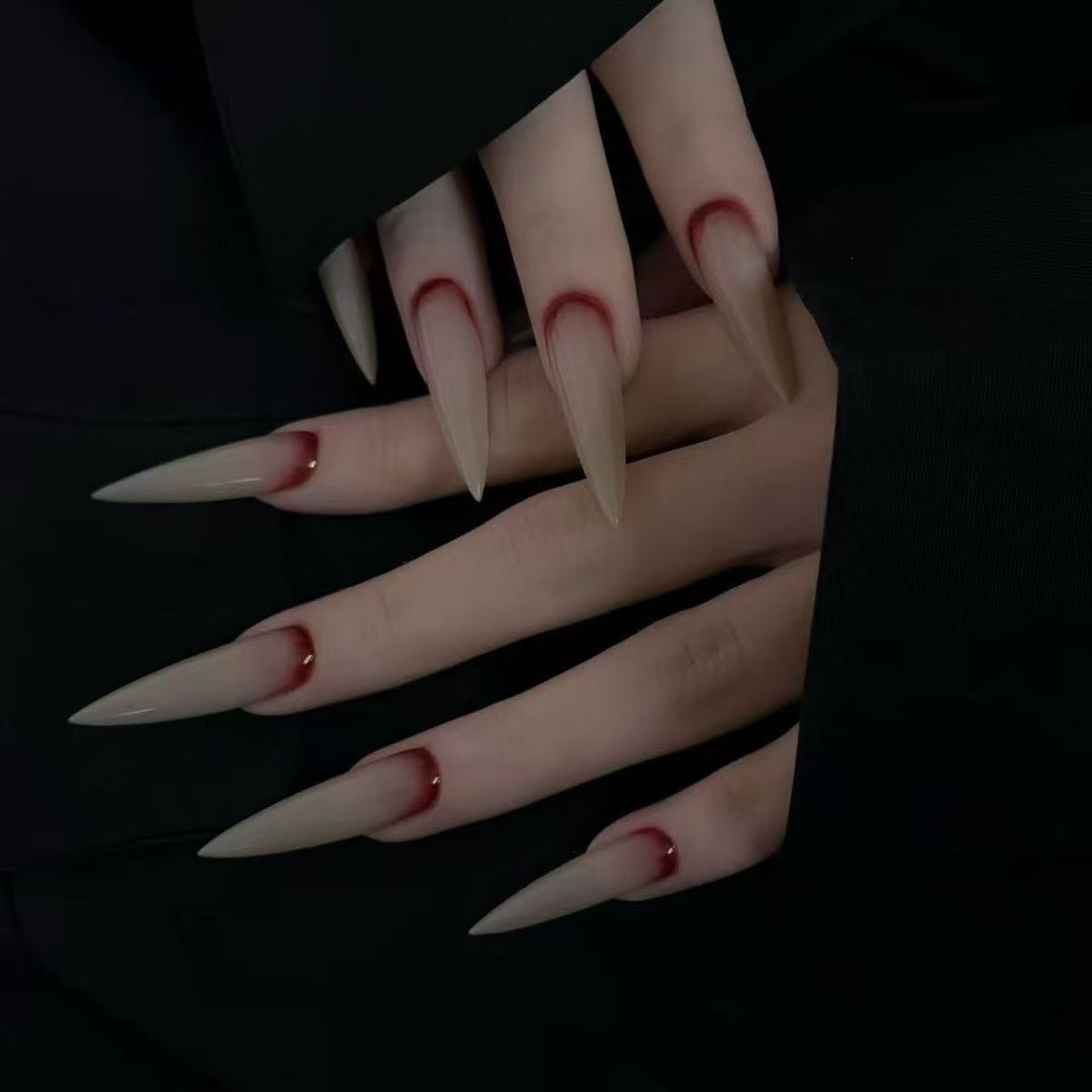 Artistic Long Stiletto Nail Enhancements Stornfield