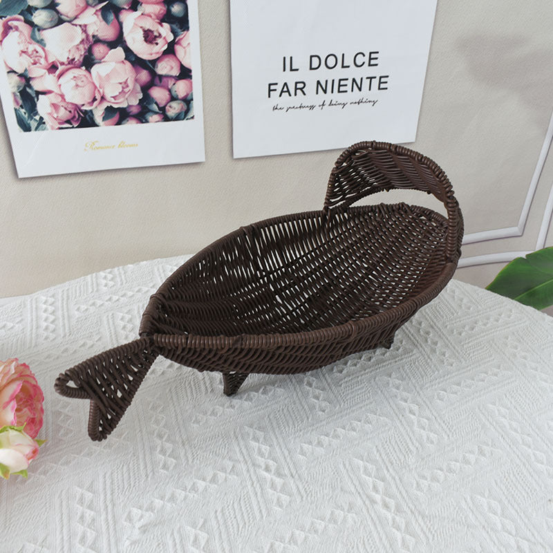Decorative Fish-Shaped Storage Basket Stornfield
