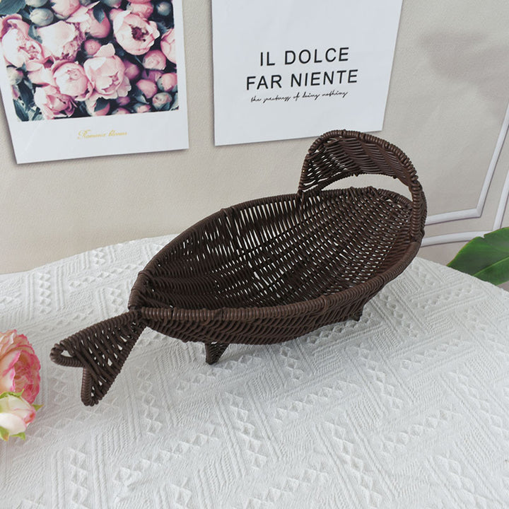 Decorative Fish-Shaped Storage Basket Stornfield
