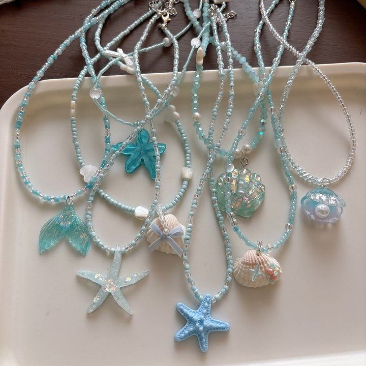 Necklace with Glitter Fish Tail Stornfield