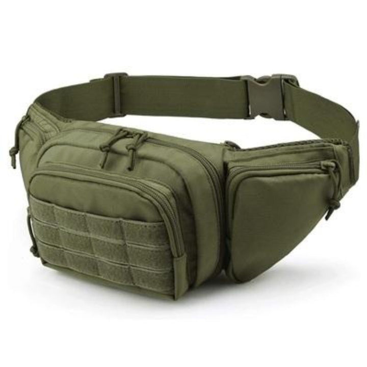 Practical hip belt with multiple compartments Stornfield