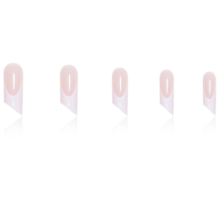 Elegant French Tip Acrylic Nail Art Extensions Stornfield