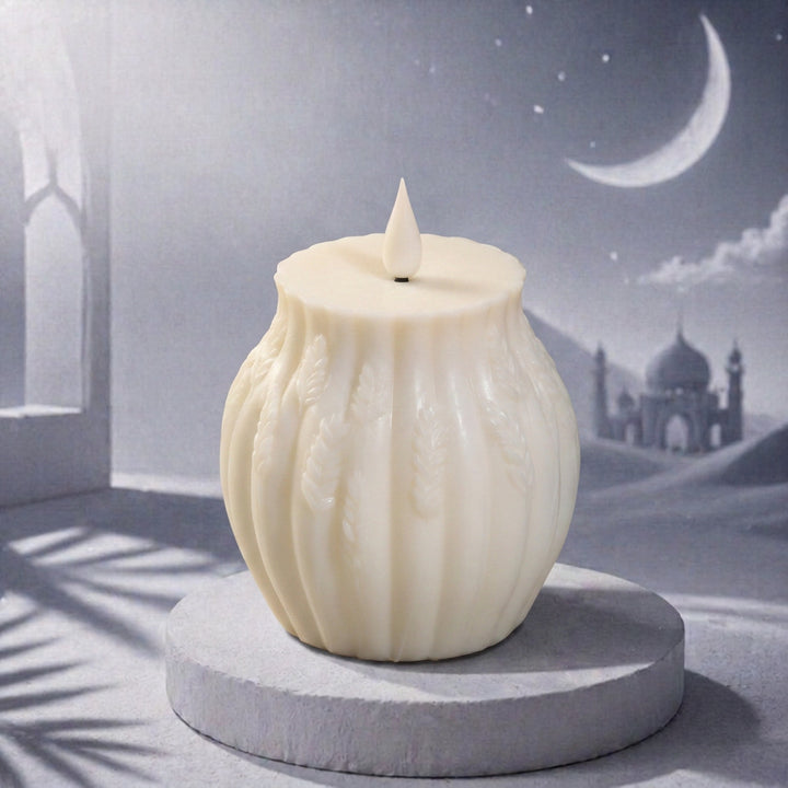 Elegant decorative candle
