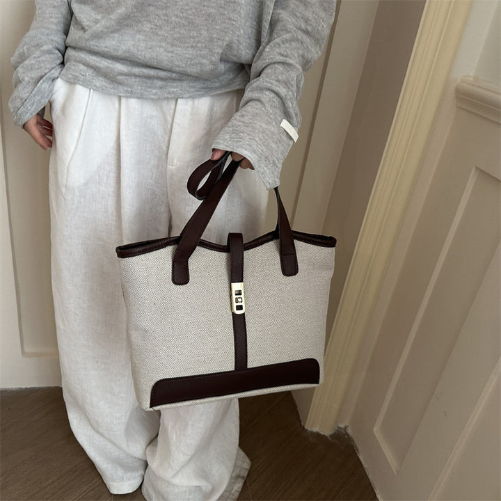 Stylish Canvas Shopper Tote